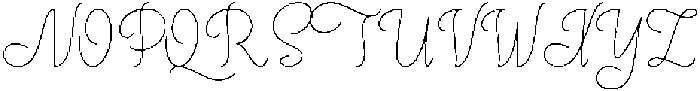 Baker Street Light otf (300) Font UPPERCASE