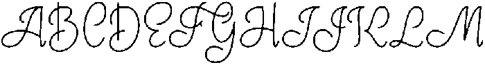 Baker Street otf (400) Font UPPERCASE