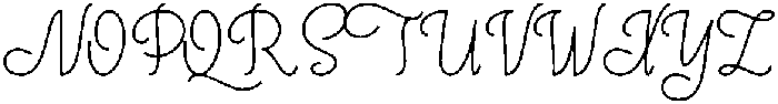 Baker Street otf (400) Font UPPERCASE