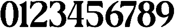 Bakeri otf (400) Font OTHER CHARS