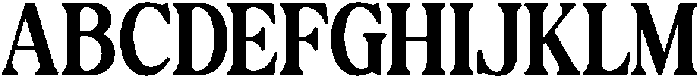 Bakeri otf (400) Font UPPERCASE