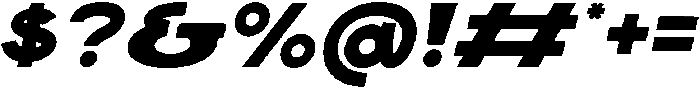 Bakers Rounded Italic Rounded Italic otf (400) Font OTHER CHARS