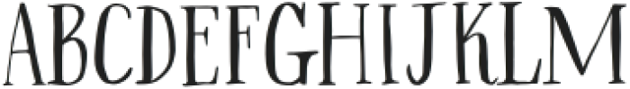 Bakersfield Serif Regular otf (400) Font LOWERCASE