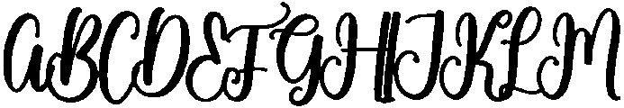 Bakery Regular otf (400) Font UPPERCASE