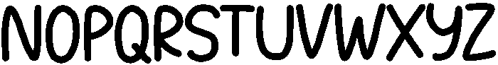 Bakery Regular otf (400) Font UPPERCASE