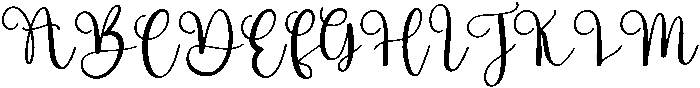 Bakery Regular otf (400) Font UPPERCASE