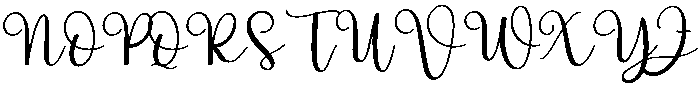 Bakery Regular otf (400) Font UPPERCASE