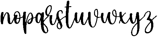 Bakery Regular otf (400) Font LOWERCASE