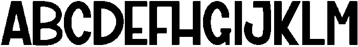 Bakery Regular otf (400) Font UPPERCASE