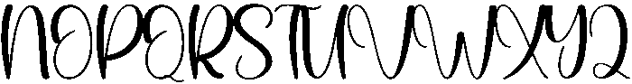 Bakery Regular otf (400) Font UPPERCASE