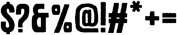 Bakery Regular otf (400) Font OTHER CHARS