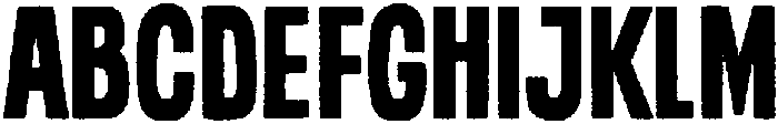 Bakery Regular otf (400) Font UPPERCASE