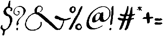 Bakery ttf (400) Font OTHER CHARS