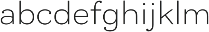 Bakewell Light Semi-Wide otf (300) Font LOWERCASE