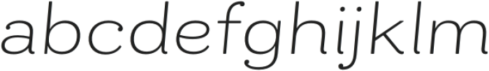 Bakewell Light Wide Italic otf (300) Font LOWERCASE