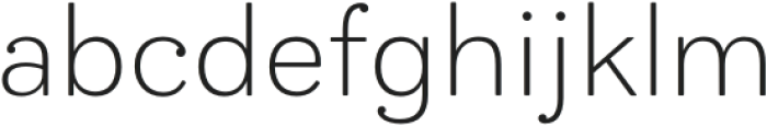 Bakewell Light otf (300) Font LOWERCASE