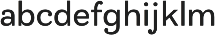 Bakewell Medium otf (500) Font LOWERCASE