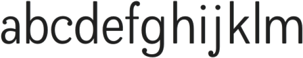 Bakewell Regular Narrow otf (400) Font LOWERCASE