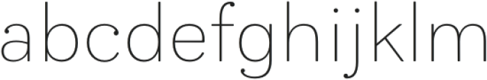 Bakewell Thin otf (100) Font LOWERCASE
