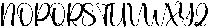 Baking Regular otf (400) Font UPPERCASE