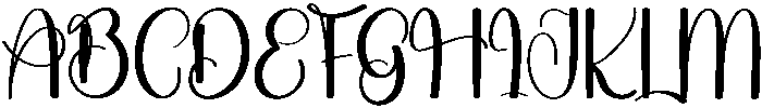 Baking Regular otf (400) Font UPPERCASE
