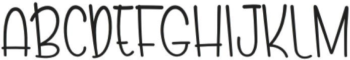 BaksoAchi-Regular otf (400) Font UPPERCASE