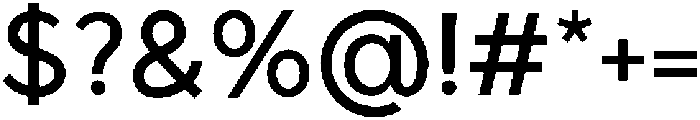 BakungRegular otf (400) Font OTHER CHARS