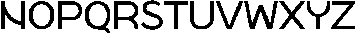 BakungRegular otf (400) Font UPPERCASE