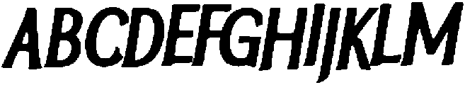 Bala ttf (400) Font UPPERCASE