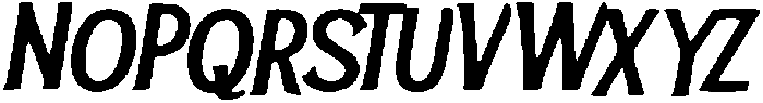 Bala ttf (400) Font UPPERCASE