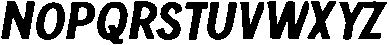 Bala ttf (400) Font LOWERCASE