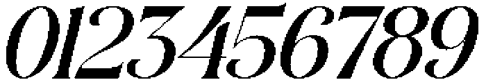 Balance Aesthetic Italic otf (400) Font OTHER CHARS
