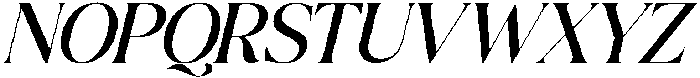 Balance Aesthetic Italic otf (400) Font UPPERCASE