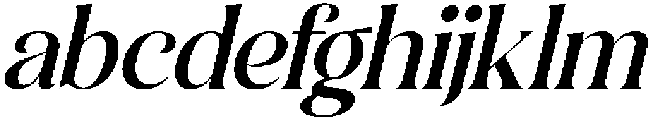 Balance Aesthetic Italic otf (400) Font LOWERCASE