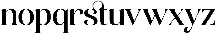 Balance Aesthetic otf (400) Font LOWERCASE