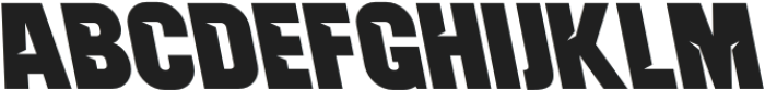 Balbek Pro Cut Black Reverse otf (900) Font UPPERCASE