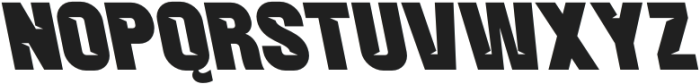 Balbek Pro Cut Black Reverse otf (900) Font UPPERCASE