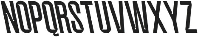 Balbek Pro Cut Light Reverse otf (300) Font UPPERCASE