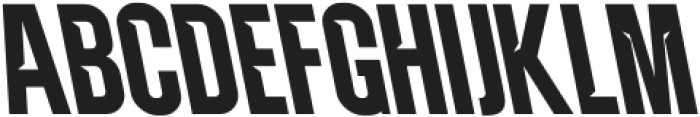 Balbek Pro Cut Medium Reverse otf (500) Font UPPERCASE