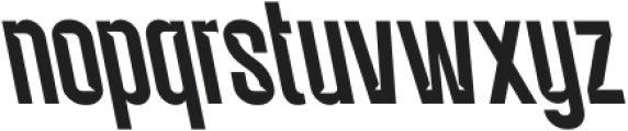 Balbek Pro Cut Reverse otf (400) Font LOWERCASE