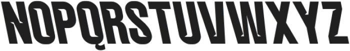 Balbek Pro Cut Semi Bold Reverse otf (600) Font UPPERCASE