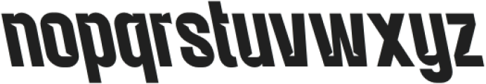 Balbek Pro Cut Semi Bold Reverse otf (600) Font LOWERCASE