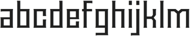 Baldish Regular otf (400) Font LOWERCASE