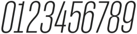 Baldur Thin-Italic otf (100) Font OTHER CHARS