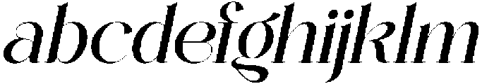 Balenia Italic otf (400) FONT