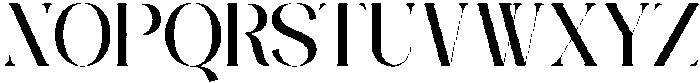 Balenia Regular otf (400) Font UPPERCASE