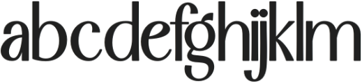 Balgena Bold Bold otf (700) Font LOWERCASE