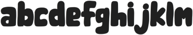 Bali Retro Regular otf (400) Font LOWERCASE