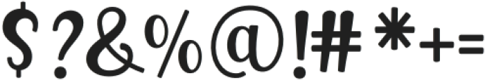 BaliInLove-Regular otf (400) Font OTHER CHARS