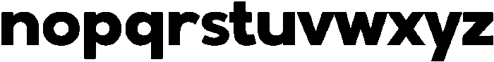 Balimo-Bold otf (700) Font LOWERCASE